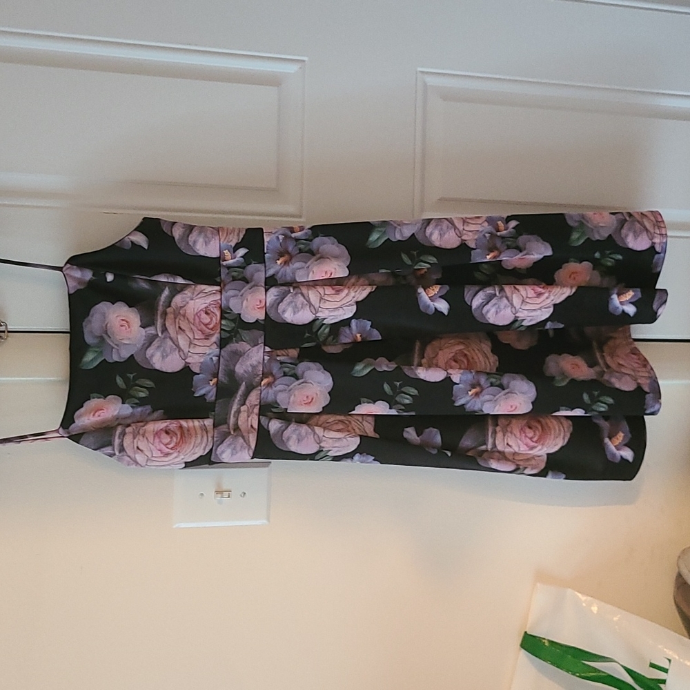 Floral Midi Dress (L)